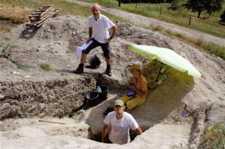 Rechte: Grabungsteam Peter Trebsche